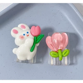ตัวถนอมสายชาร์จ USB ลายการ์ตูนตลก สําหรับโทรศัพท์มือถือ IPhone