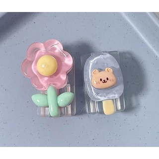 ตัวถนอมสายชาร์จ USB ลายการ์ตูนตลก สําหรับโทรศัพท์มือถือ IPhone