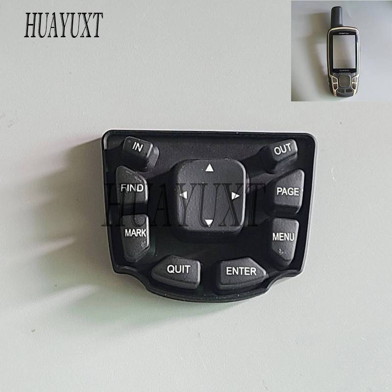 แป้นพิมพ์สําหรับ Garmin GPSMAP 62 62s 62st 62 stc 62sc ปุ่มยางมือถือ GPS ปุ่ม Aging Damage Repair เป