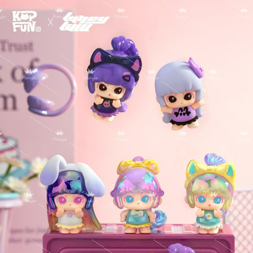 [Lancy LuLu Cute Girl Alliance Series] (ของแท้) Mini Figures Rale Deal อินเทรนด์เล่นของขวัญของเล่น Sulit อะนิเมะตกแต่งโต๊ะ