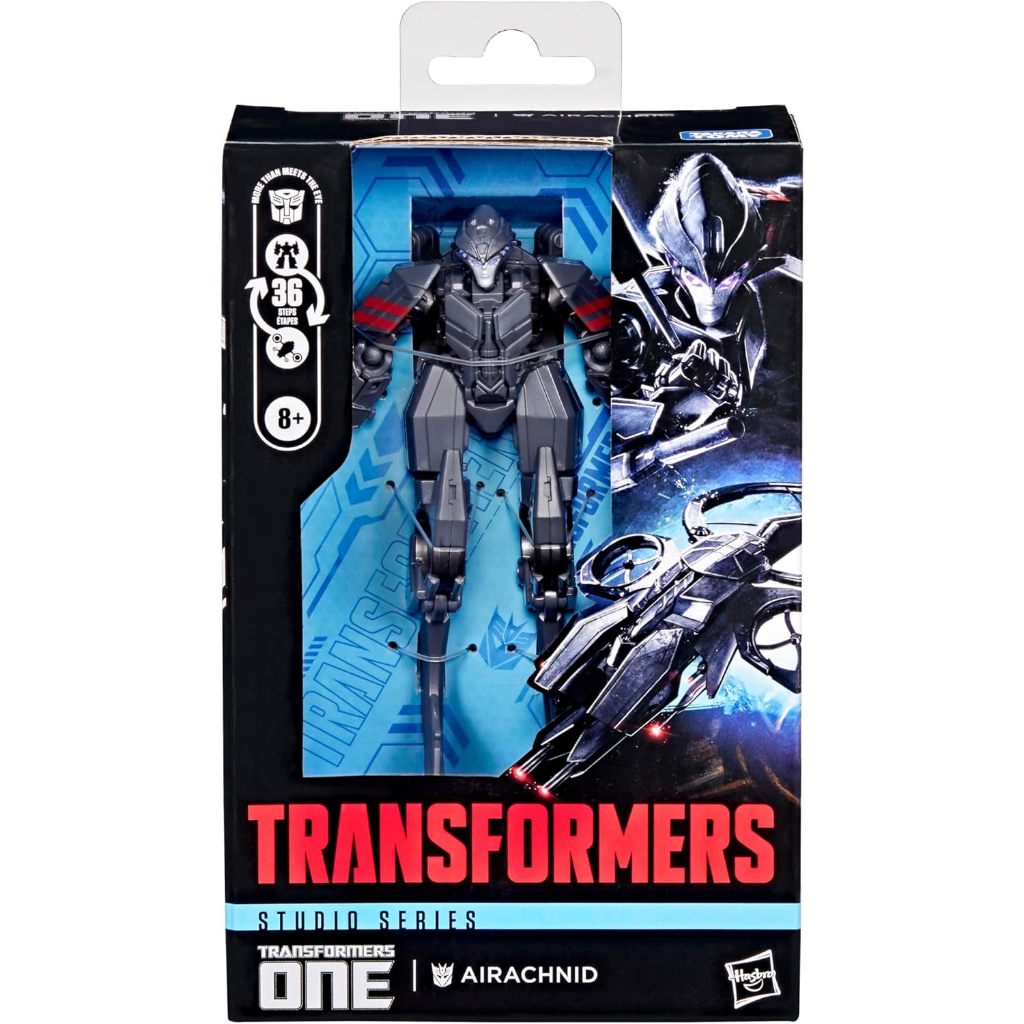 Transformers One Studio Series Airachnid Deluxe Class 4.5 นิ้วแปลงรูปการกระทํา G1929