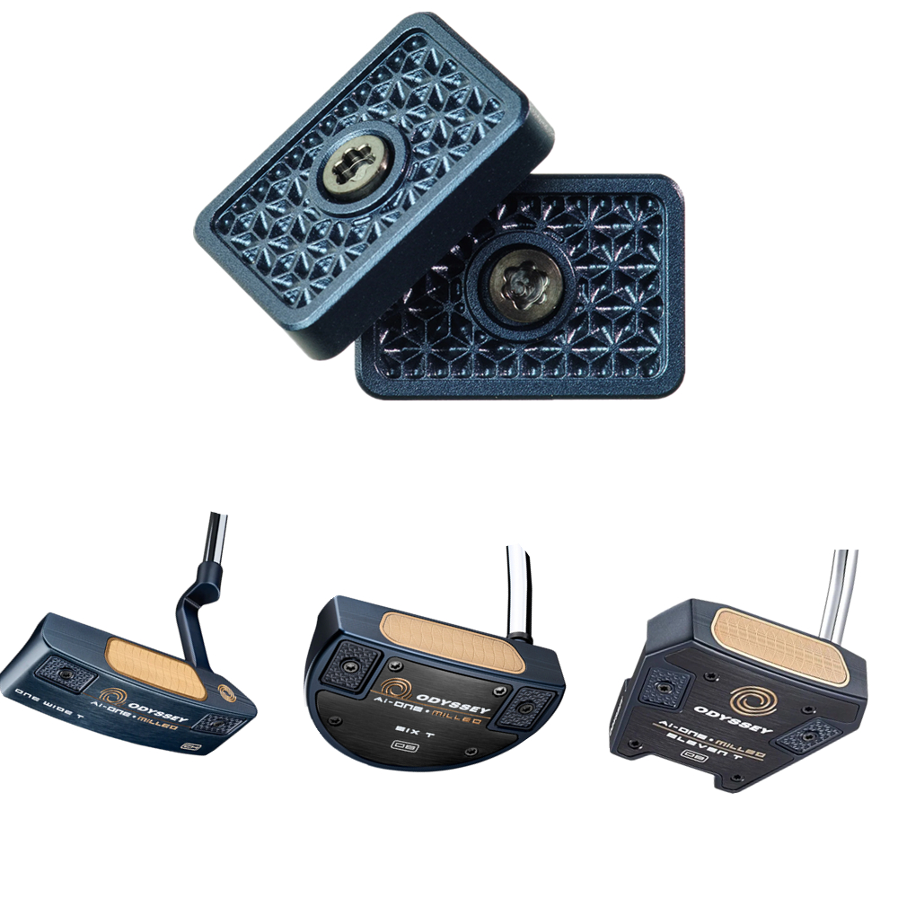 น้ําหนักกอล์ฟ 2 ชิ้นสําหรับ Odyssey Ai-ONE Milled Series Putter Club น้ําหนัก 2.5-22.5g