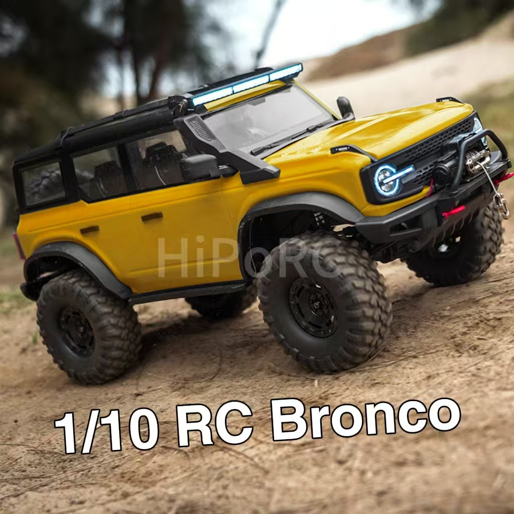 HiPoRC HB ของเล่น R1001 ~ R1006 Clawler Bronc 1/10 4WD RTR RC ไฟฟ้า capstan Differential ล็อคปีนเขา Off-Road รุ่นของเล่นผู้ใหญ่