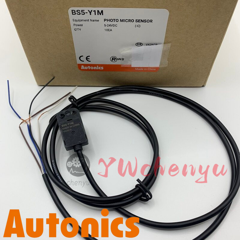 Autonics โฟโตอิเล็กทริคเซนเซอร์ BS5-T1M-K1M-L1M-Y1M-K2M-T2M-L2M-Y2M-V2M ยี่ห้อใหม่เดิม