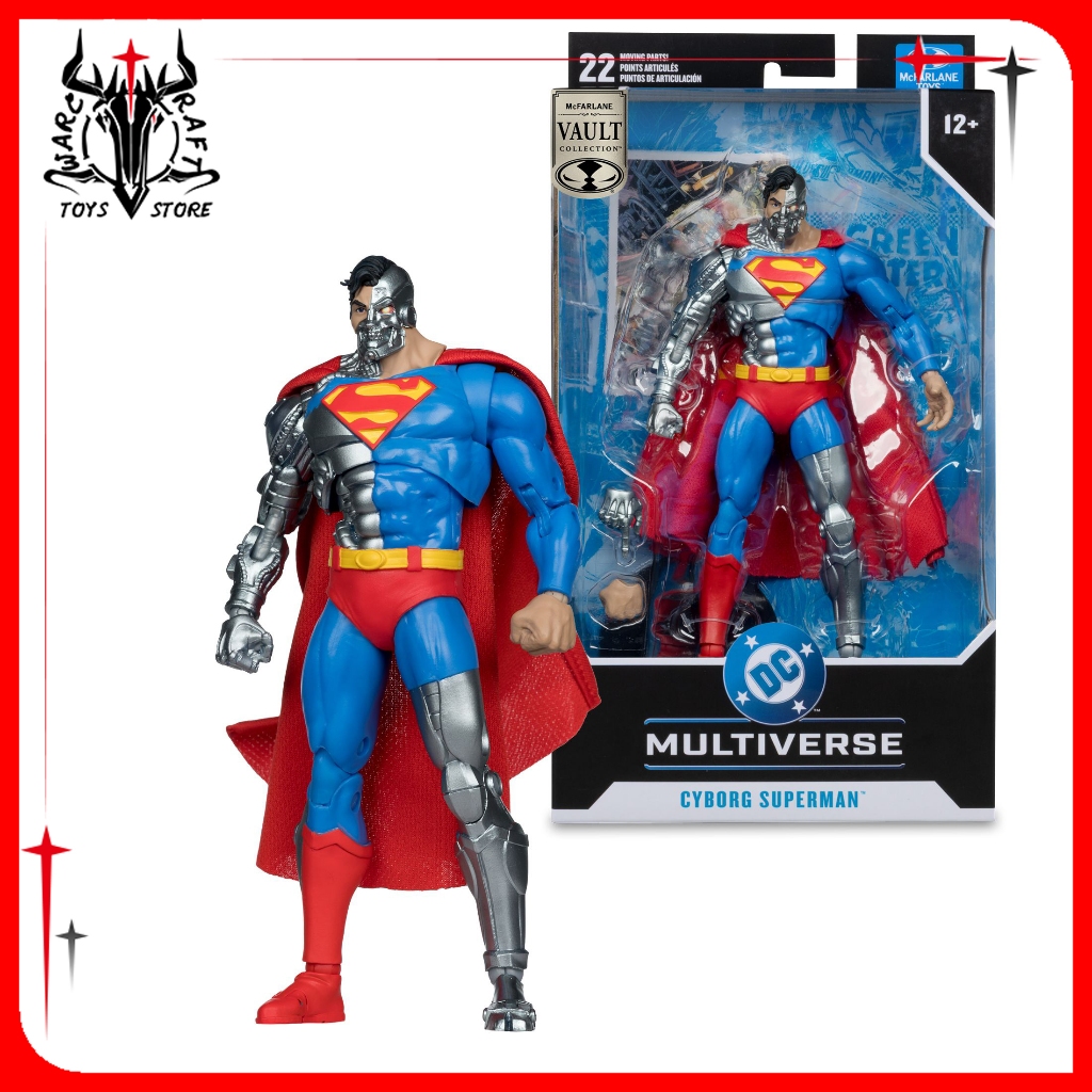 [2026.8] McFarlane Toys DC Multiverse CYBORG SUPERMAN (MCFARLANE VAULT) แอคชั่นฟิกเกอร์ 7 นิ้ว