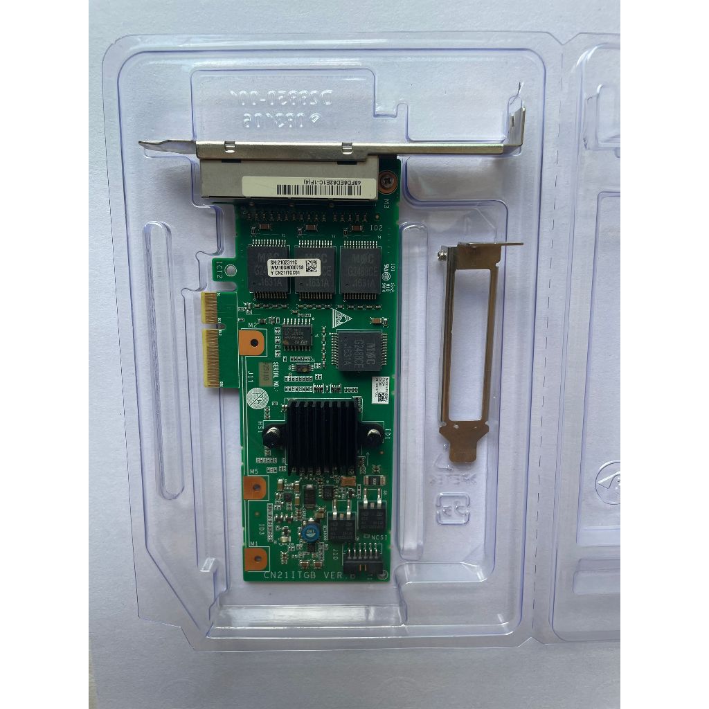 [สต๊อกพร้อม] Intel I350T4V2 Huawei Version SP212 Intel I350AM4 ชิปหลักสี่พอร์ต 1G การ์ดเครือข่ายสี่พ