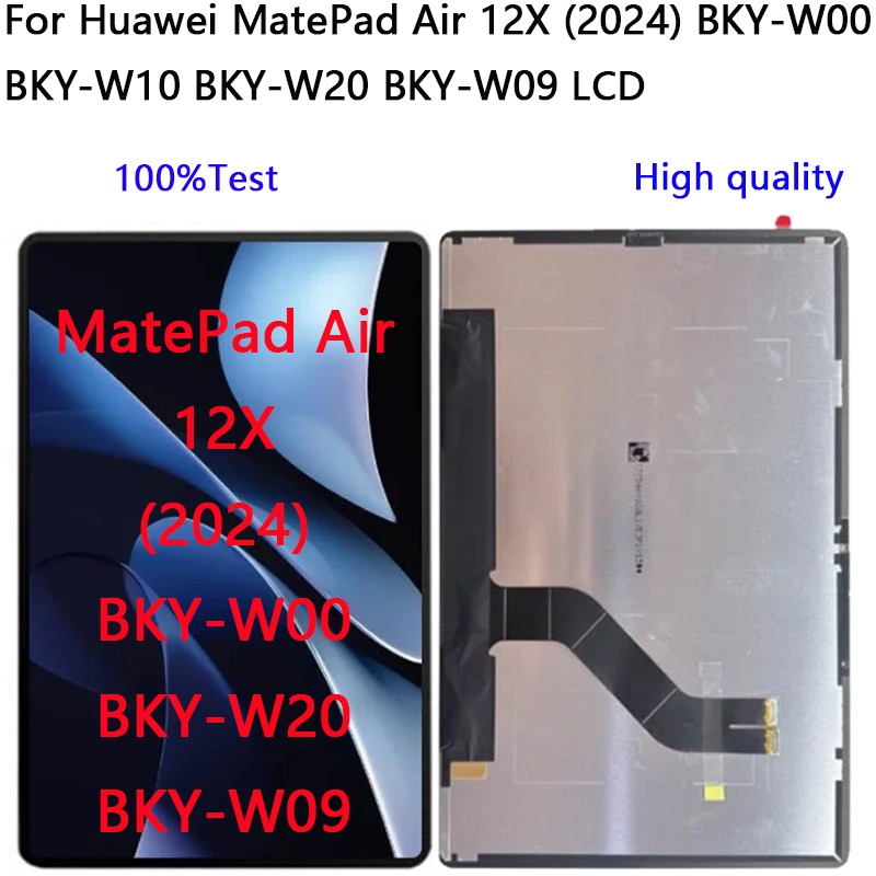 สําหรับ Huawei MatePad Air 12X (2024) BKY-W00 BKY-W10 BKY-W20 BKY-W09 จอแสดงผล LCD Touch Screen Digi