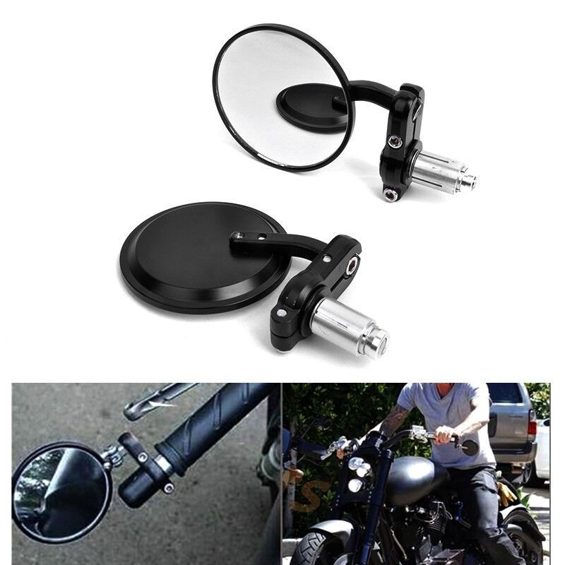 รถจักรยานยนต์ 7/8 "กระจกมองข้างสําหรับ Yamaha RD350 RD250 RD400 RD200 RD60