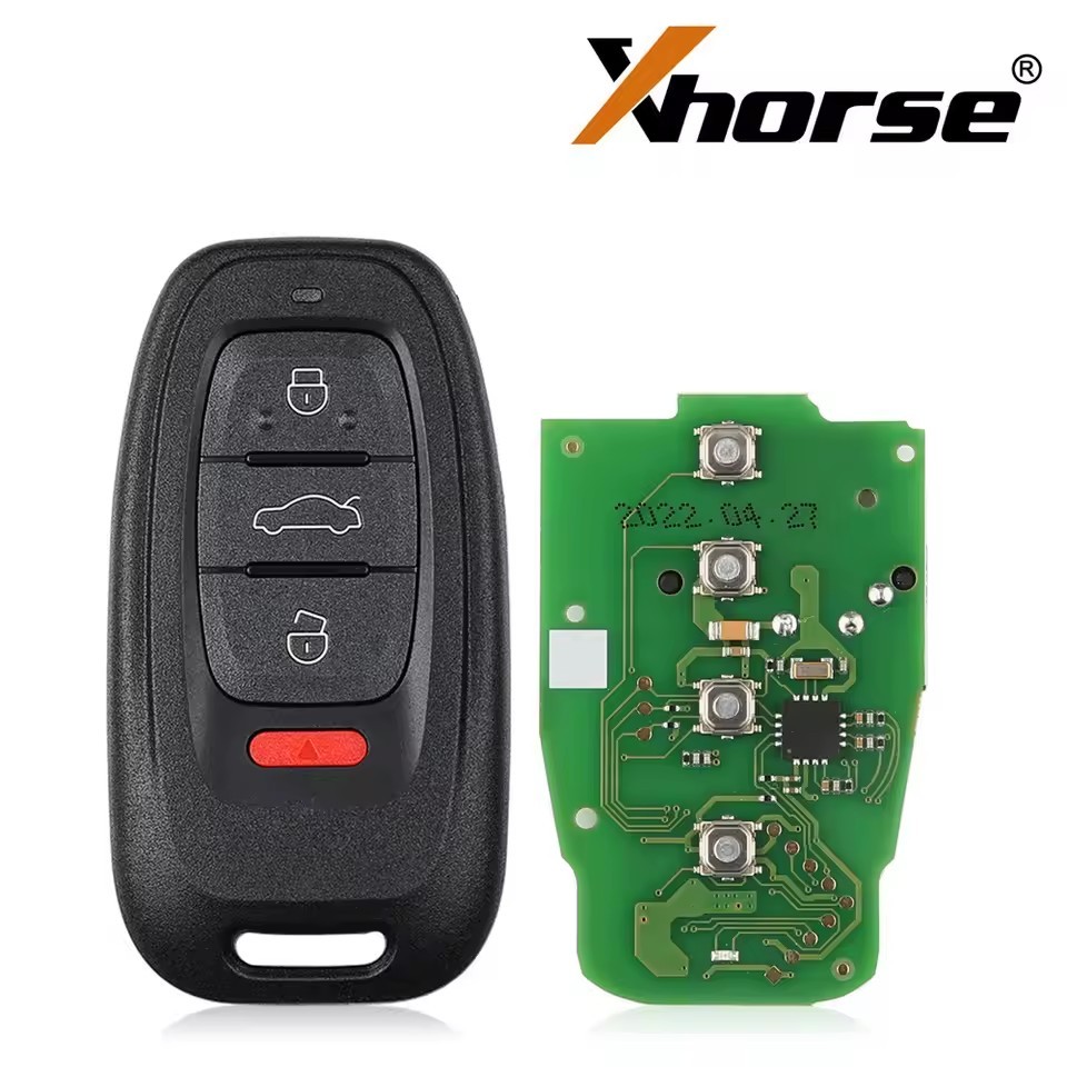 Xhorse XSADJ1EN XSADJ1GL 315MHZ/433MHZ/868MHZ Xhorse VVDI 754J สมาร์ทคีย์สําหรับAudi A6L Q5 A4L A8Lพ
