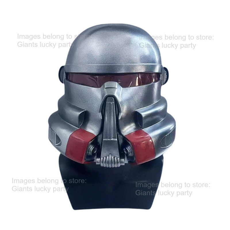 Star Wars Series Hell Paratrooper หมวกกันน็อคฟิล์ม สินค้าโทรทัศน์ cos อุปกรณ์ประกอบฉากเลียนแบบ