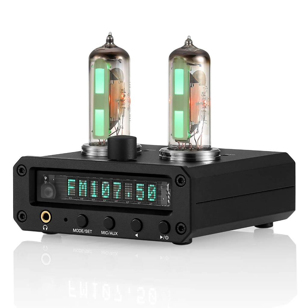 ⭐⭐⭐P2-FM เครื่องขยายเสียงหูฟัง 6E2 เครื่องวัดระดับหลอดอิเล็กทรอนิกส์ Si4730 ตัวรับสัญญาณวิทยุ FM + น