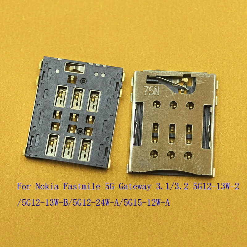 10-30Pcs ซิมการ์ดถาดผู้ถือปลั๊กสําหรับ Router Wifi Nokia 5G12-13W-2 13W-B 24W-A 5G15-12W-A Slot Read