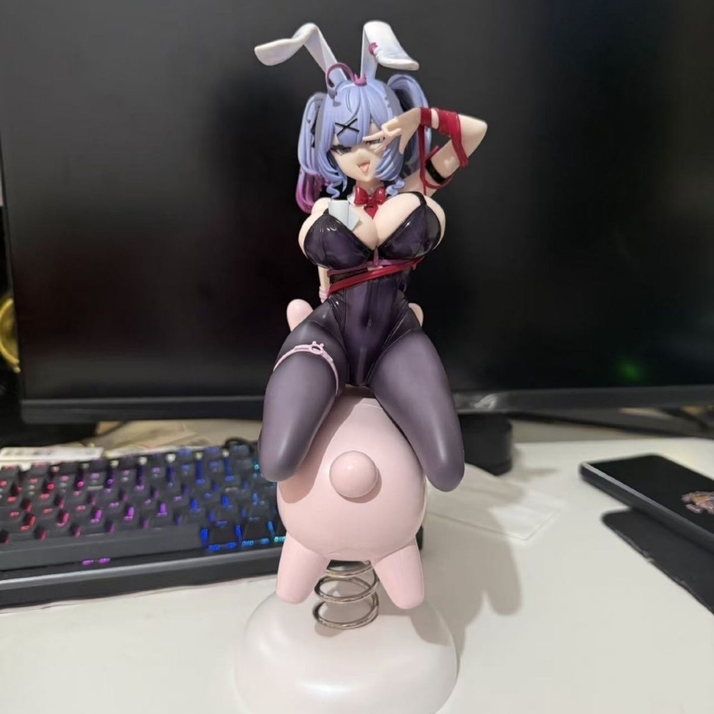 AY Factory Rabbito Rabbito Bunny Girl โมเดลสาวสวยสองมิติ เครื่องประดับทํามือ เกมอนิเมะ รอบนอก