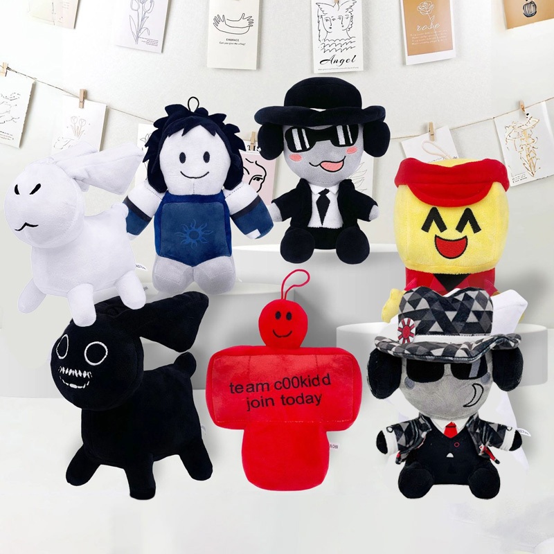 20 ซม.Gubby Plush ของเล่น Roblox Forsaken Chance Elliot C00lkidd ตุ๊กตาตุ๊กตาของขวัญ