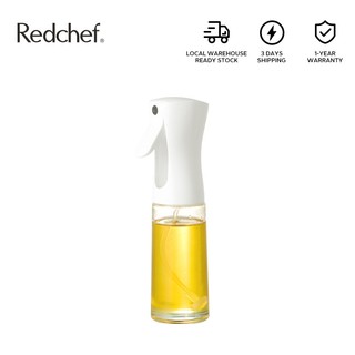 Redchef High Quality 220ml Cooking Oil Sprayer, Glass Oil Dispenser, Baking Spray Bottle  Food Grade Kitchen tool