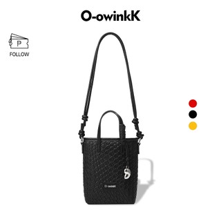 O-owinkK 3-in-1 Woven Phone Bag Lightweight Mini Hand Shoulder Crossbody