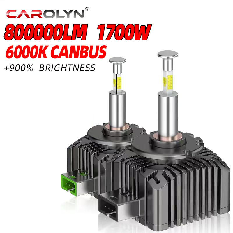 Carolyn D1S D3S 360 ไฟ LED หลอดไฟ HID D2S D4S LED Canbus D1R D2R D3R D4R Xenon Turbo ไฟหน้ารถโคมสําห