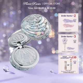Flower Knows Shell's Jewel Collection Baked Setting Powder Natural Look Matte Finish/ Waterproof /Long-lasting Oil control 9g