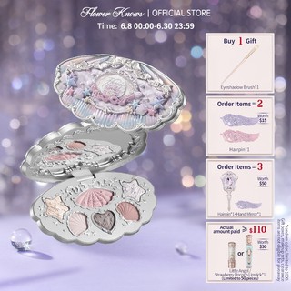 Flower Knows Shell's Jewel Collection 6-Color Makeup Palette 6.5g