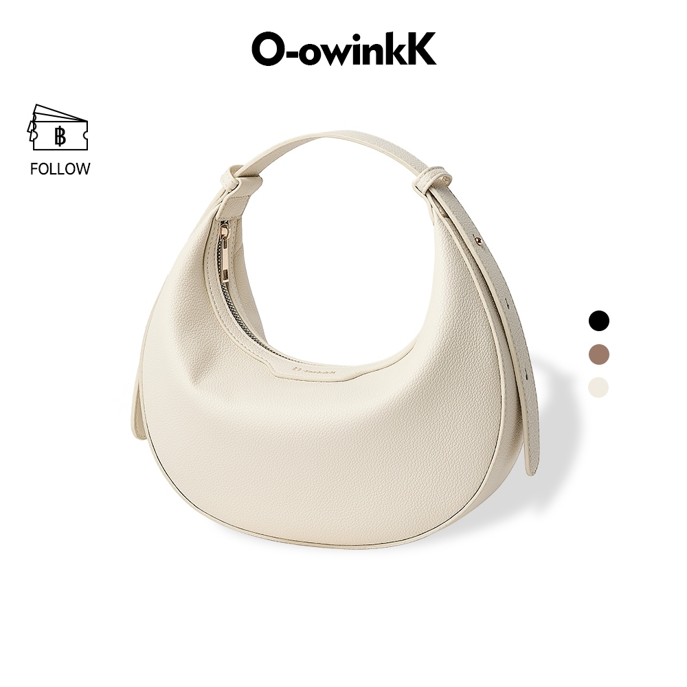 O-owinkK Crescent Bag กระเป๋าสะพายข้างผู้หญิง สไตล์มินิมอล ทันสมัย ใช้งานประจำวัน