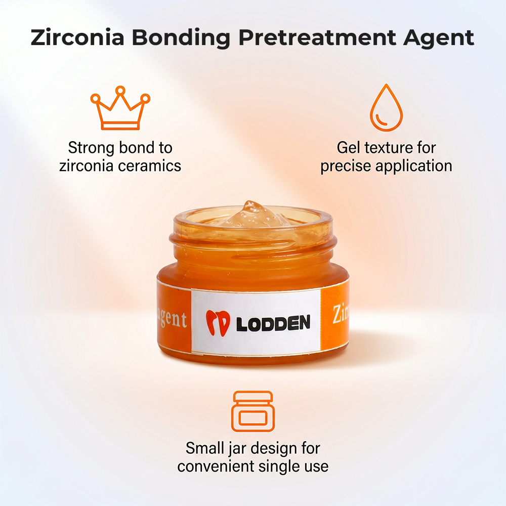 Lodden 2g/4g Zirconia Bonding Primer Adhesion ใช้งานร่วมกับวัสดุ Zirconia ทั้งหมด