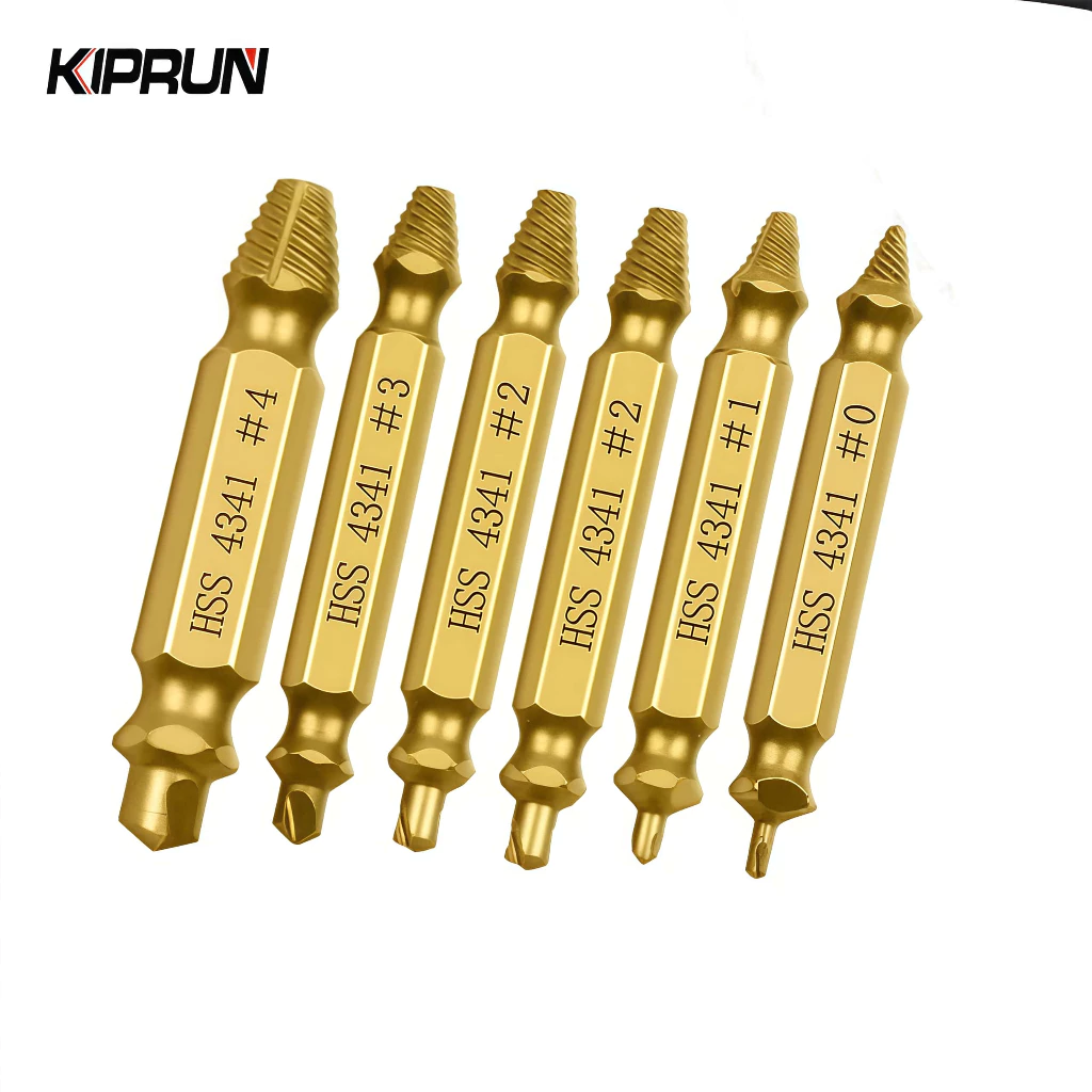 Kiprun ชุดดอกถอนน็อตหัวเสีย ถอดออกง่าย 6 ชิ้น
