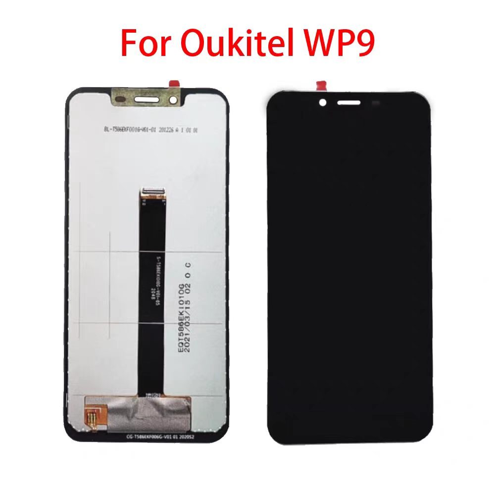 สําหรับ Orig Oukitel WP5 WP5 pro WP6 WP7 WP9 WP16 WP17 WP18 WP19 WP21 ชุดหน้าจอสัมผัส
