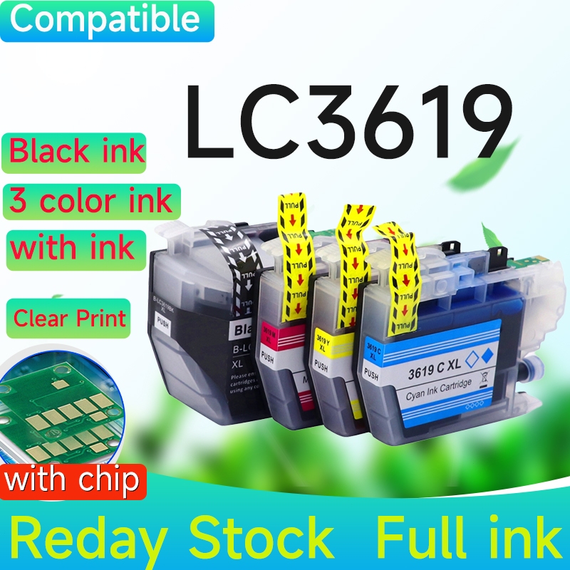 ใช้งานร่วมกับ Brother LC3617/LC3619/LC-3617/LC-3619/LC3617XL/LC3619XL/LC-3617XL/LC-3619XL ตลับหมึกสํ