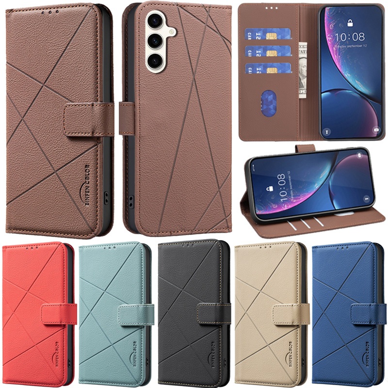 SAMSUNG หรูหราสําหรับSamsung Galaxy A37 5G A57 A27 A26 A17 A56 A36 A55 A35 A16 A07 A06 A15 A25 5G A54 A34 ดอกไม้กระเป๋าสตางค์หนังช่องใส่การ์ดพลิกผิวกรณี