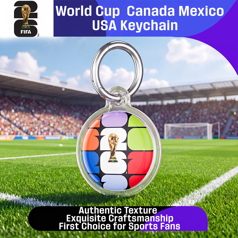 [100% ORI] FIFA F26C01–ฟุตบอลโลกตัวครอบกุญแจเปลือกป้องกัน– ของขวัญกิจกรรม