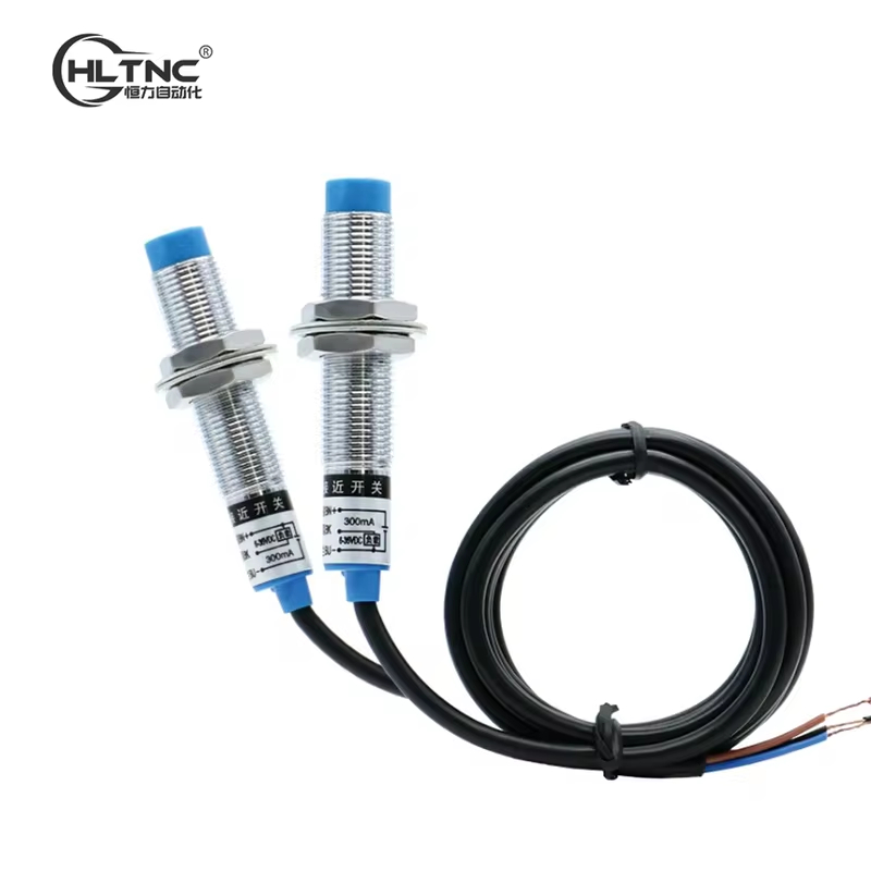 HLTNC 2 ชิ้น LJ8A3-2-Z/AX อุปนัย Proximity Sensor, M8 2 มิลลิเมตร Sensing DC 6-36V NPN NC ปกติปิดสวิตช์ Approach สําหรับ CNC 3D เครื่องพิมพ์