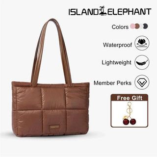 ISLAND ELEPHANT Women's Premium Large Capacity Tote Bag Lightweight Chic Shoulder Bag