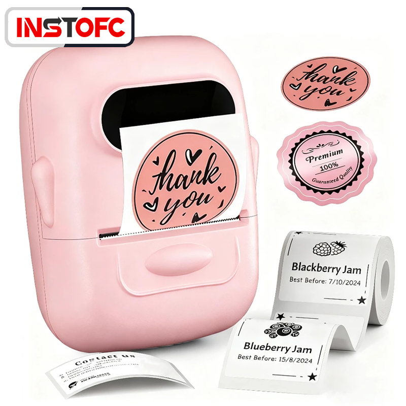 Marklife P50 Bluetooth Label Maker Self-Adhesive สติกเกอร์เครื่องพิมพ์สําหรับ Office School Kitchen