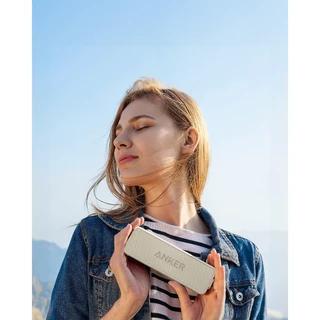 ANKER Soundcore Portable Bluetooth Speaker｜ Stereo Sound, Bluetooth 5｜Bassup, IPX7 Waterproof｜24-Hour Playtime｜Wireless, Speaker for Home, Outdoors, Travel