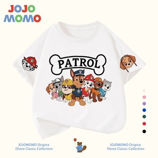 【ส่งในวันเดียวกัน】เสื้อยืดเด็ก ลายพาวเวอร์แพพพ์ (Paw Patrol) ระบายอากาศดี ใส่สบาย สำหรับเด็ก 1-12 ปี แบบ Unisex