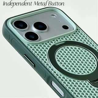 cooling/วงเล็บโลหะ/Matte acrylic hard Case/สีส้มเข้ากันได้สําหรับiPhone 11 12 13 14 15 16 17 Pro MaxกรณีผิวสําหรับiPhone 16 15 14 Plusปกหลัง