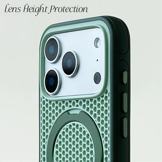 cooling/วงเล็บโลหะ/Matte acrylic hard Case/สีส้มเข้ากันได้สําหรับiPhone 11 12 13 14 15 16 17 Pro MaxกรณีผิวสําหรับiPhone 16 15 14 Plusปกหลัง