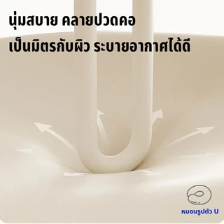 หมอนรองคอ หมอนเดินทาง Memory Foam พับเก็บได้ นุ่ม พกพาสะดวก หมอนรองคอนเมมโมรี่โฟม รองคอ แก้เมื่อย แก้ปวดคอ