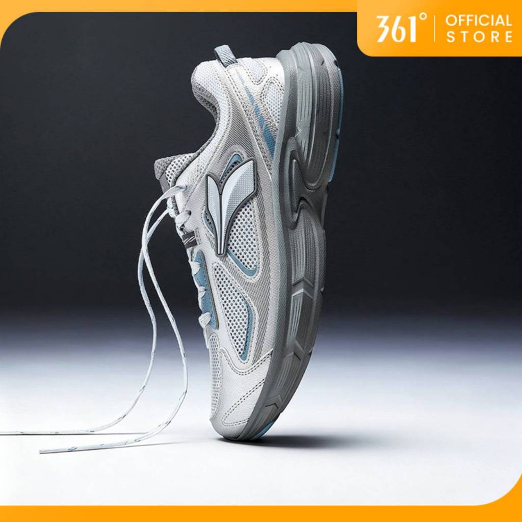 361 Degrees Vortex Wide Fit Men รองเท้าวิ่งผู้ชาย หน้าเท้ากว้าง พื้นนุ่มซัพพอร์ตอุ้งเท้า ระบายอากาศ กันลื่น Sneakers 672636773 672636776
