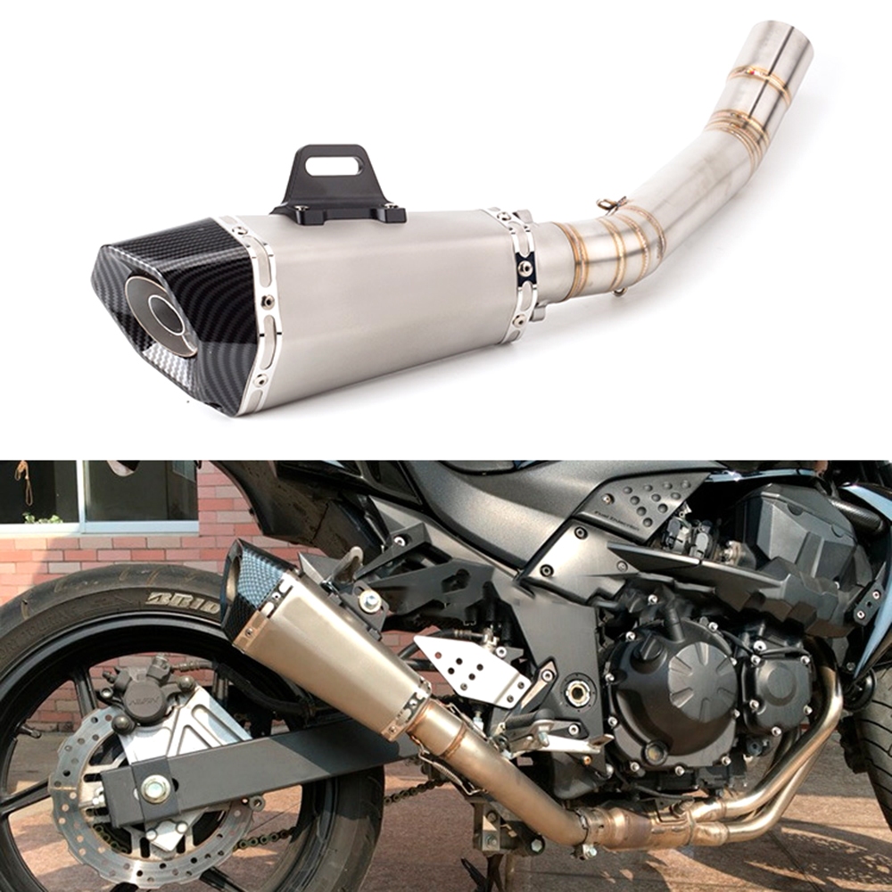 ท่อไอเสียรถจักรยานยนต์ดัดแปลงท่อไอเสียท่อ Link สําหรับ Kawasaki Z750 Z800 Z1000
