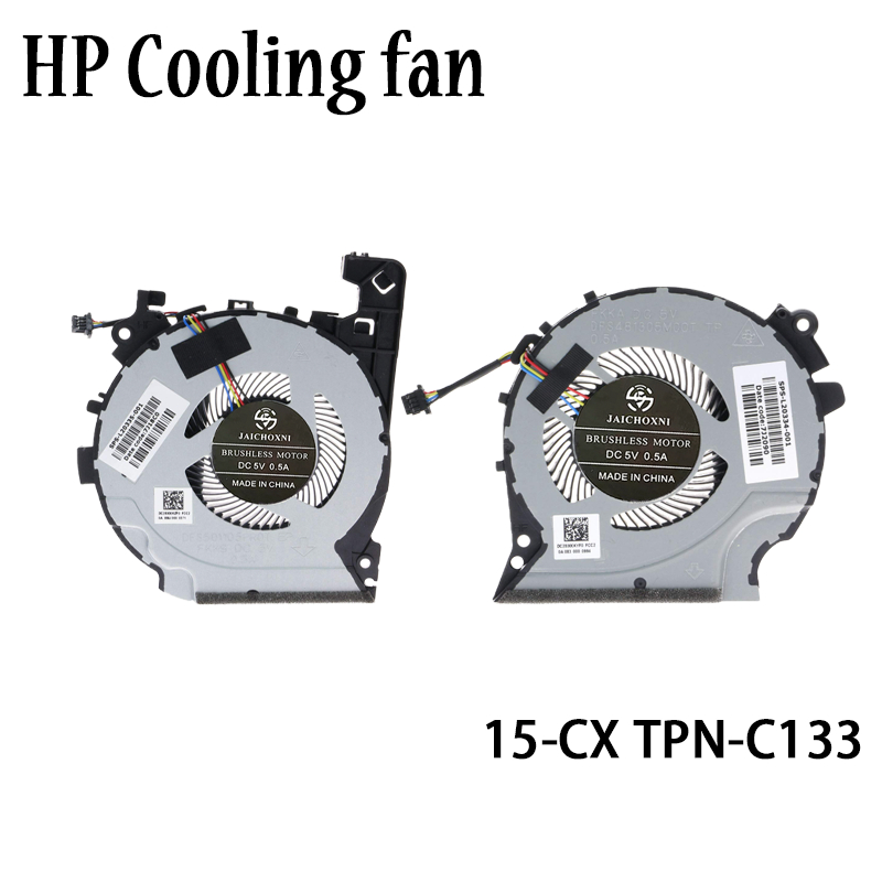 สําหรับ HP Pavilion Gaming 15-CX TPN-C133 แล็ปท็อป Cooler CPU GPU พัดลมระบายความร้อน XRF501105PR0T X
