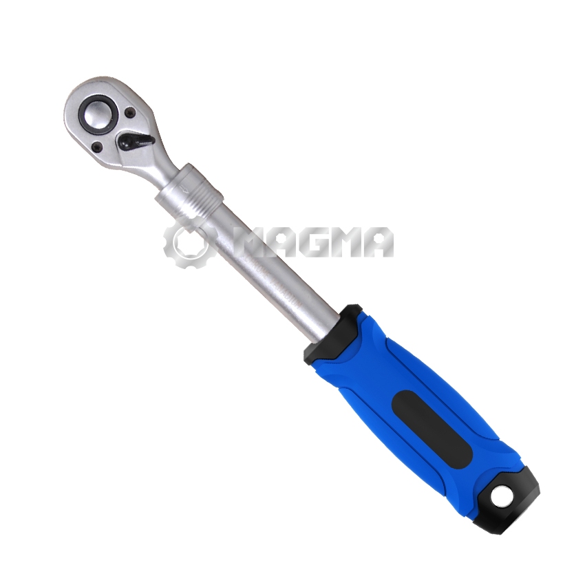 เครื่องมือไฟฟ้า J0001 1/2" ด้ามจับวงล้อแบบขยายได้ 72 ฟัน