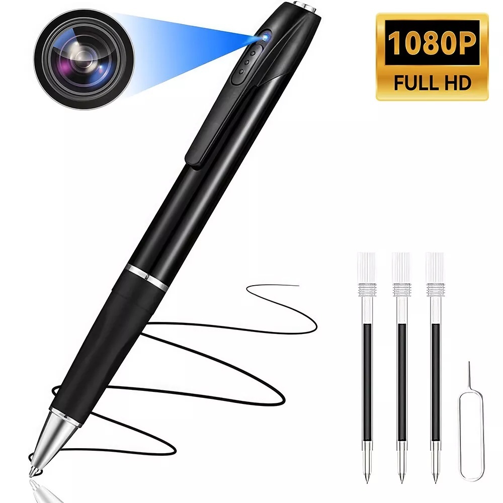 2026 Mini ปากกากล้อง 1080P แบบพกพากล้องปากกา Full HD Micro Video Recorder เสียง Action DVR