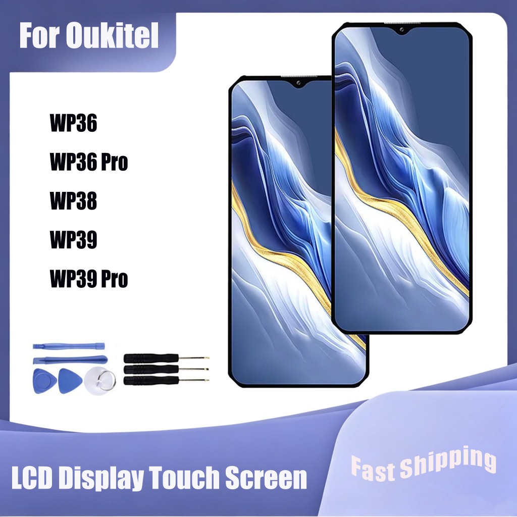 สําหรับ Oukitel WP36 WP38 WP39 Pro จอแสดงผล LCD Touch Screen Digitizer Assembly Replacement
