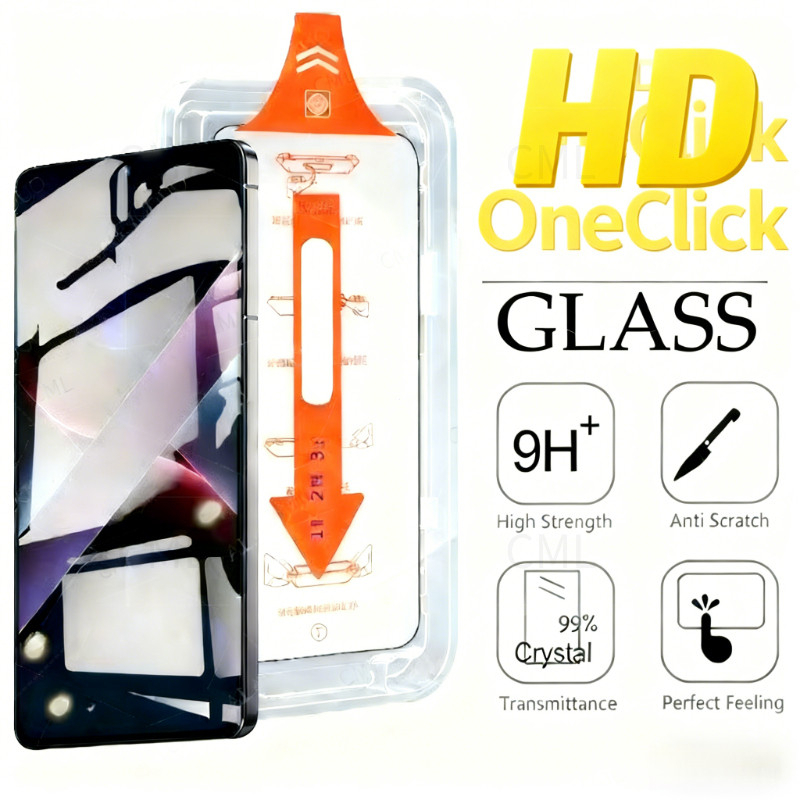 HD ฟิล์มกระจกนิรภัยติดตั้งง่ายสําหรับ HONOR 400 500 500PRO 600PRO 600LITE X9D X6A X6B X6C X6D X8A X8