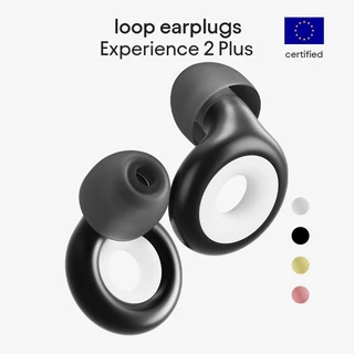 Loop Experience 2 Plus Ear Plugs – ที่อุดหูสำหรับคอนเสิร์ต ดีไซน์ทันสมัย ​​ได้รับการรับรองเรื่องการป้องกันการได้ยิน สำหรับคอนเสิร์ตและเทศกาล งานแสดงสด กีฬา ดีเจ และสถานบันเทิงยามค่ำคืน – ลดเสียงรบกวนได้ 20dB (ความเที่ยงตรงสูง)