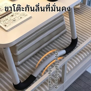 โต๊ะเตียงโต๊ะคอมพิวเตอร์โต๊ะเรียนพับหอพักนักศึกษาที่เรียบง่ายใช้ในบ้าน