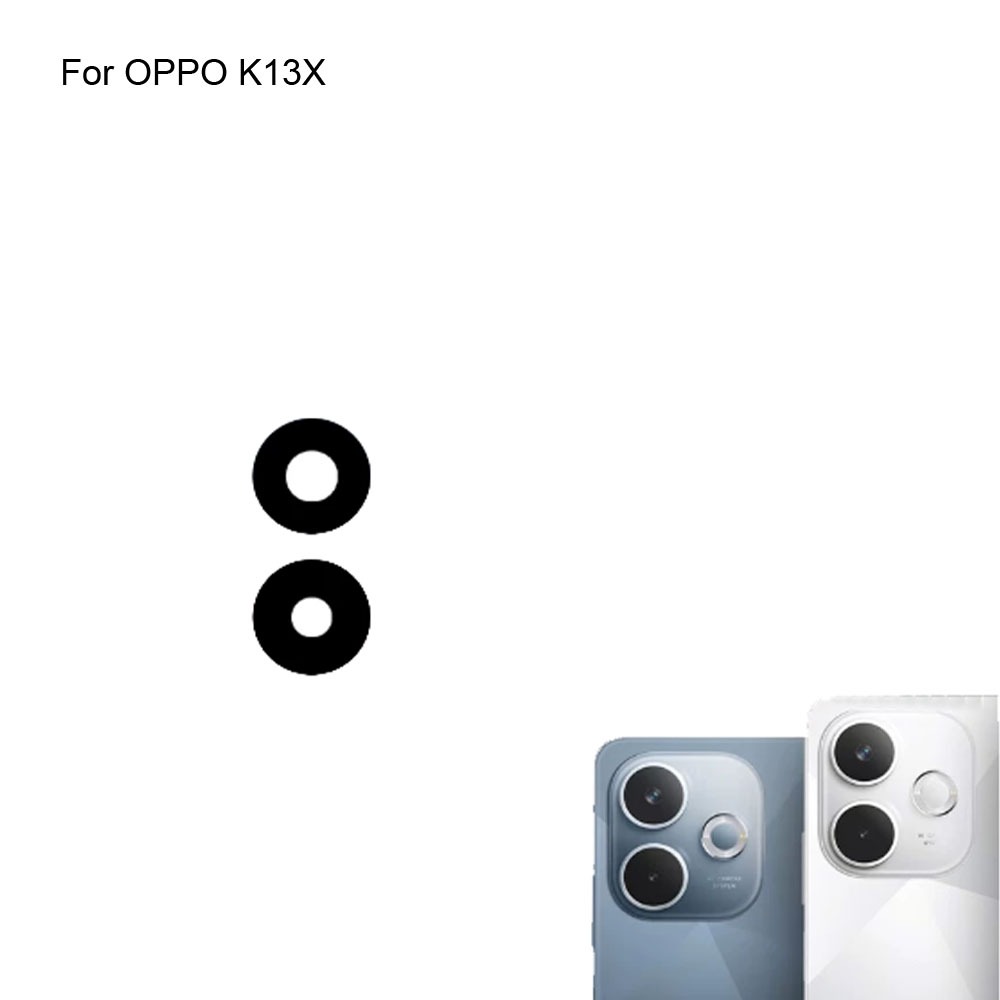 สําหรับ OPPO K13X เปลี่ยนเลนส์กล้องด้านหลังกระจกซ่อมกล้องใหญ่กระจกสําหรับ OPPO K 13X