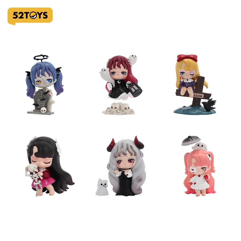 52TOYS Lilith-Nocturnal Shroud Blind Box Figure Toy(Whole Set)