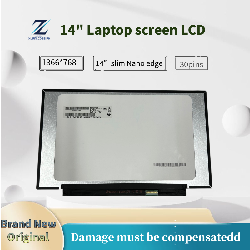 N140BGA-EA4 Rev.C1 B140XTN07.1 7.2 7.3 NT140WHM-N44 NT140WHM-N46 MB140AN01.5 หน้าจอ LCD 14.0" 30Pin